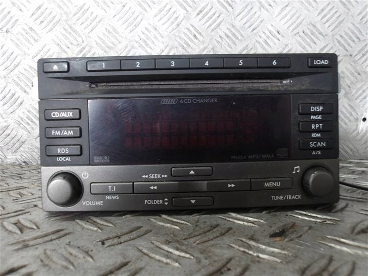 фото №1, Радіо subaru forester iii 2.0 d 86201sc440