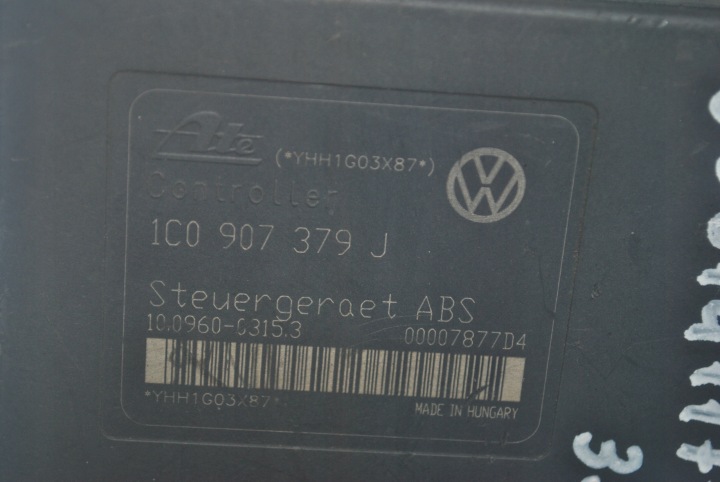 фото №7, Головний гальмівний циліндр abs skoda octavia i 1j0614117f 1c0907379j