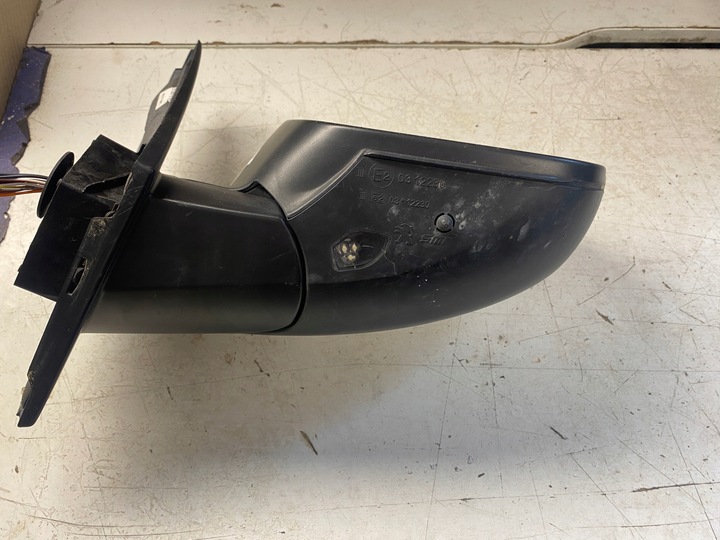 фото №8, Peugeot 308 ii дзеркало праві 10 + 2 pin eu