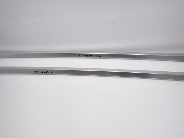 фото №7, Рейлинги крышные комплект оригинал хром 565860026 565860025 skoda kodiaq 22r