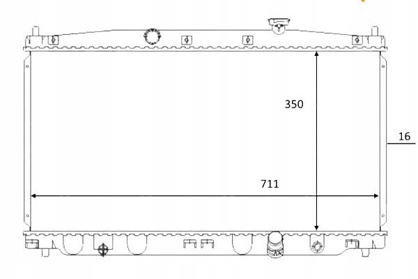 фото №2, Радиаторов двигателя nrf 68148 25002255