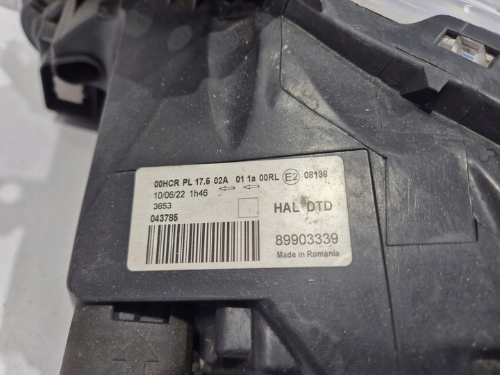 фото №9, Фара лампа правая peugeot 3008 t84 5008 i 2009 2010 2011 2012 2013