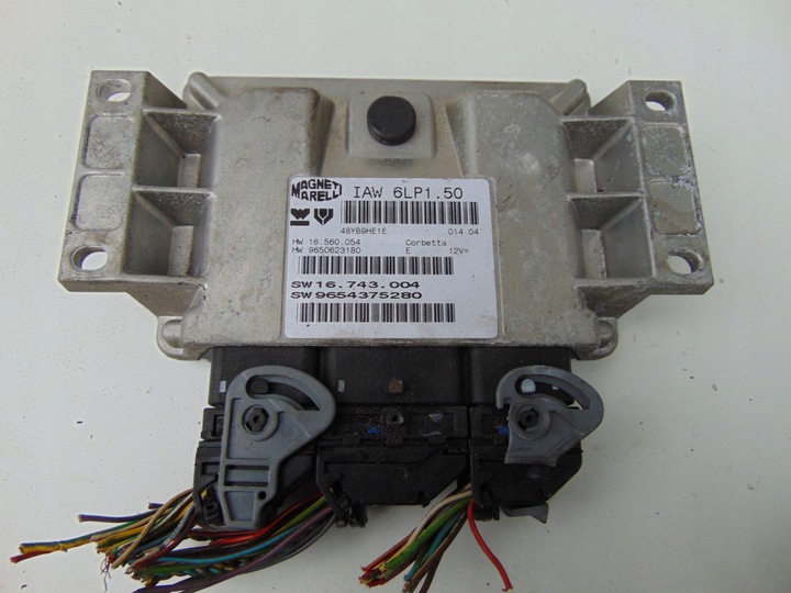 фото №1, Компьютер 9654375280 iaw6lp1.50 9650623180 peugeot citroen