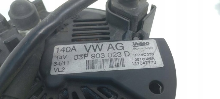 фото №5, Генератор 03p903023d 03p903023 seat ibiza 6j iv 4 13r