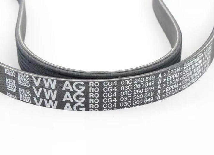 фото №8, Audi a1 8x лента wieloklinowy wielokrotny 03c260849a oem