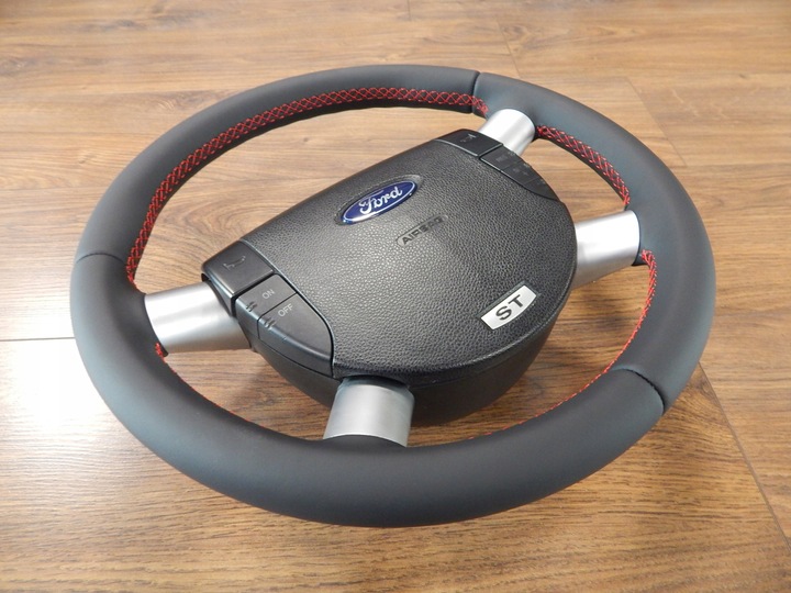 фото №10, Ford mondeo mk3 st новая кожа красная nić подушка мульти