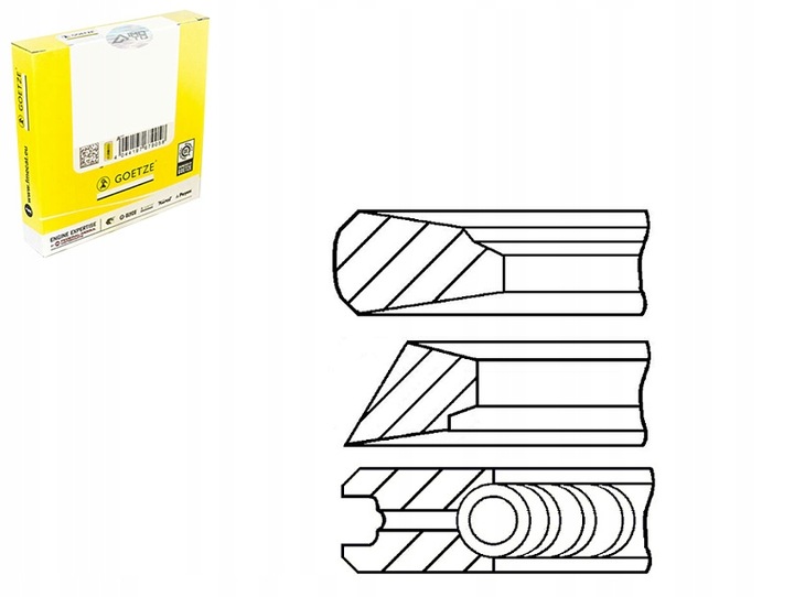 фото №1, Кільця поршневі case case ih 721 821 ford 9282 hyundai 25 760