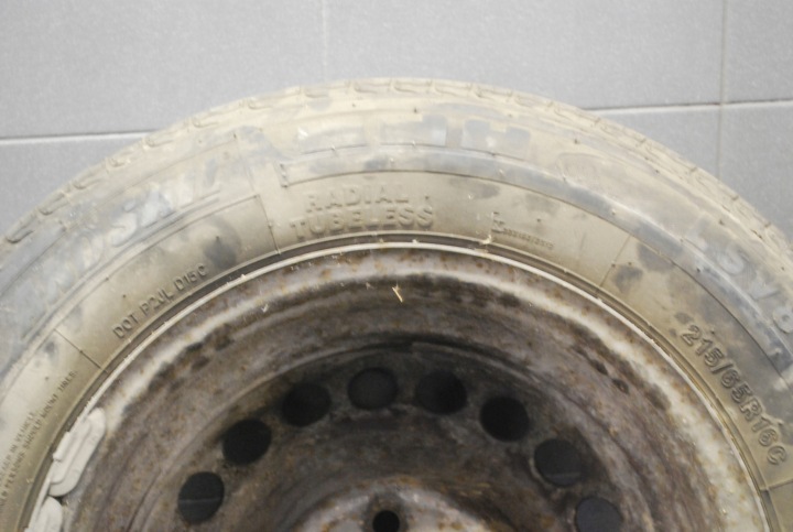фото №9, Диск стальной шина vw t5 16 дюймов 7h0601027c