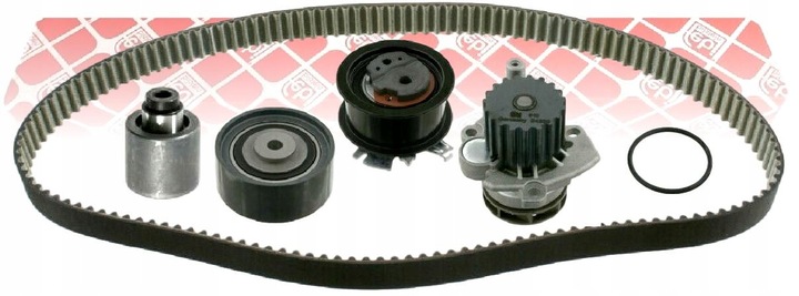 фото №10, Набір розподільний вал з стрічка + насос води audi a4 8ec