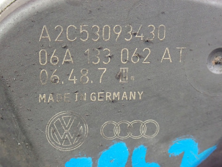 фото №6, Seat altea 04-09 1.6 102km дроссельная заслонка 06a133062a 6 pin