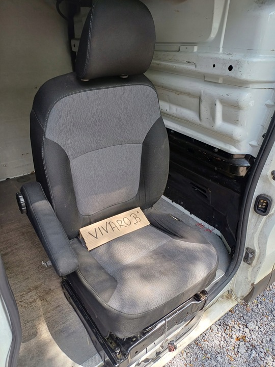 фото №8, Opel vivaro b traffic iii сидіння водія лавка лівий комплект сидінь європа