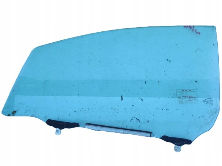 фото №1, Скло двері передніх лівих toyota yaris ii 5 двері 05-11r виробництво 2006