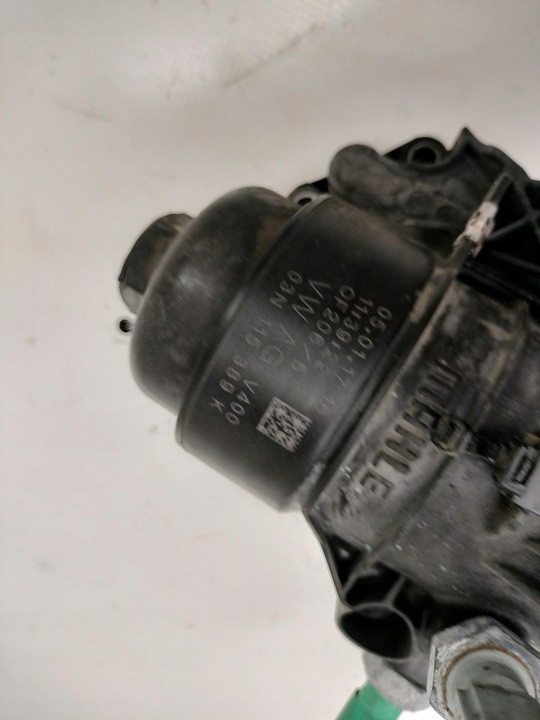 фото №6, Основание фильтра масла радиатор vw touran iii 1.6