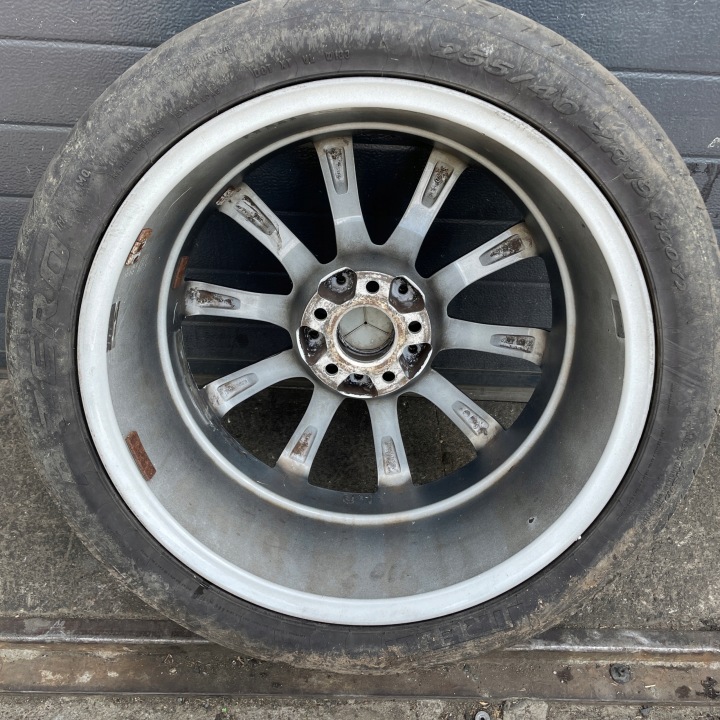 фото №14, Mercedes w221 s диск алюминиевый диск brock 19" 8.5jx19 et34.5 5x112 kba 49224