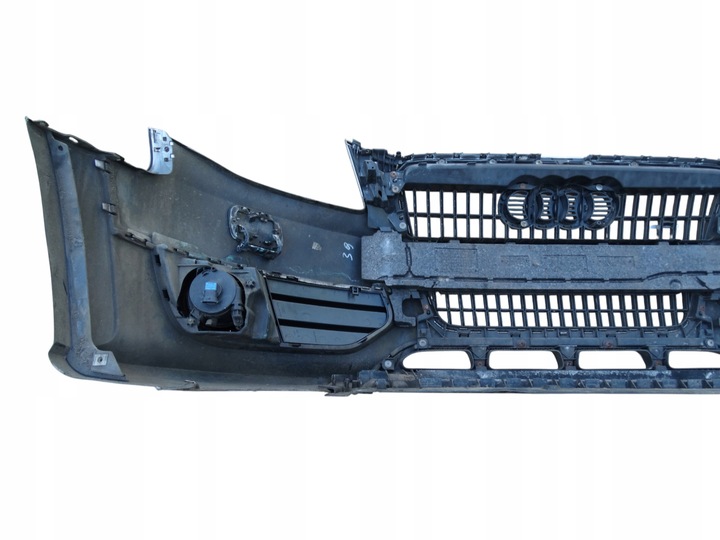 фото №8, Audi a4 b8 allroad 08-12 lx7w бампер переднє перед ксенон срібний комплектний