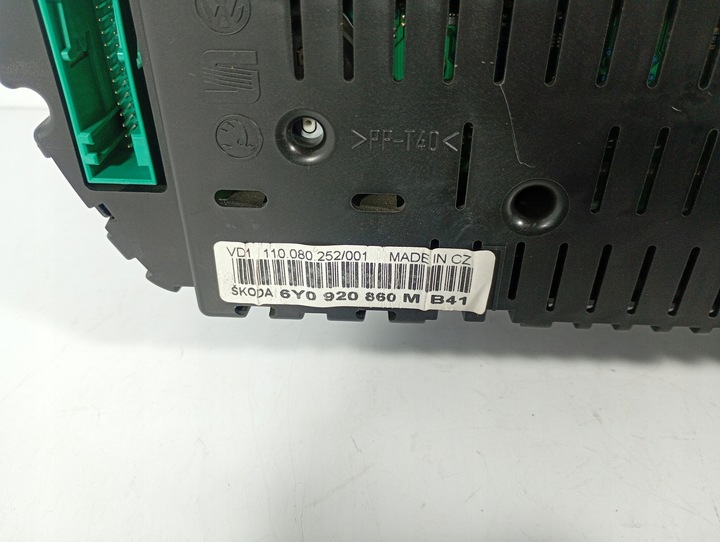 фото №5, Skoda fabia 2 ii 07-14 спідометр  прилади obrotomierz оригінальний номер 6y0920860m