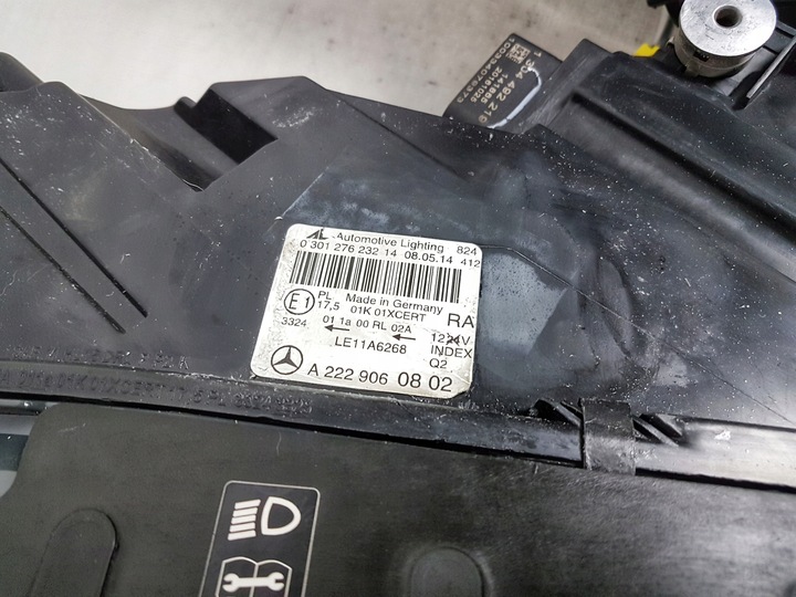 фото №11, Mercedes s - класс w222 полный led l+p a2229060702 a2229060802 f-v.at