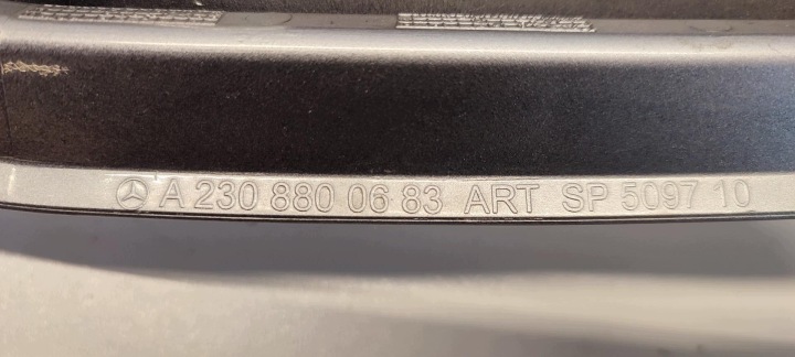 фото №12, Mercedes sl r230 решётка решётка zaderzaka перед a2308800583 a2308800683