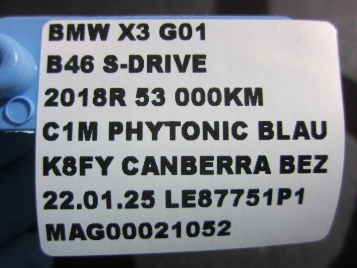 фото №14, Bmw x3 g01 b46 g11 g12 g30 радиатор масла коробки 8607237 17218607237