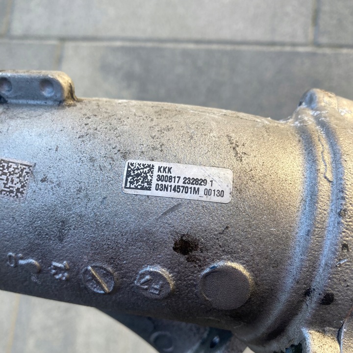 фото №7, Volkswagen transporter t6 труба турбіни 2,0 tdi