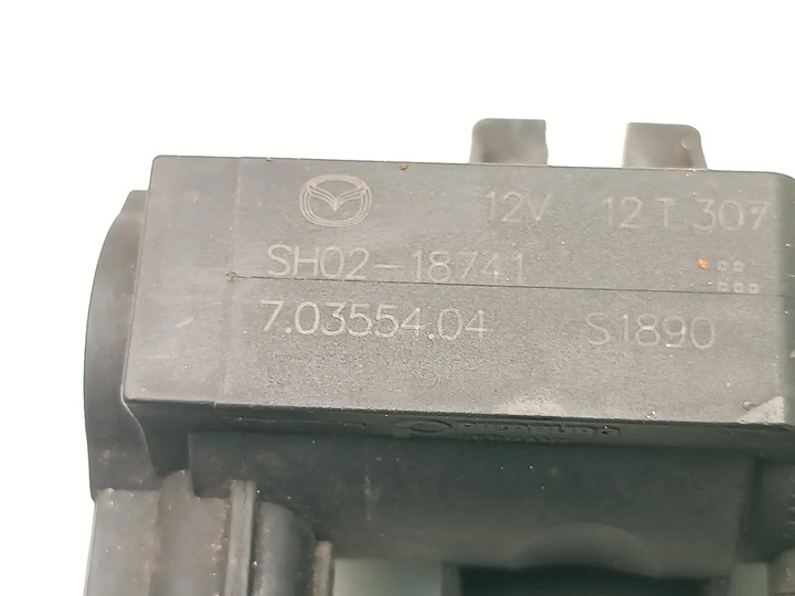 фото №7, Mazda 6 клапан вакуум / электроклапан турбины 2.2 d дизель sh02-18741