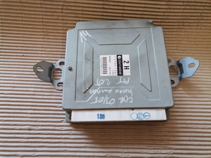 фото №1, Ecu subaru forester 2.0 xt 2003 2h 22611ag580