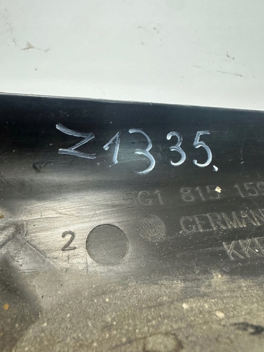 фото №7, Vw golf vii жолоб жабо  5g1815159b