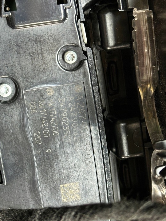 фото №12, A1776806001 консоль средняя mercedes-benz a w177 a2479023501