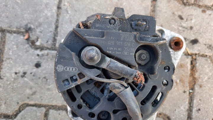 фото №4, Генератор bosch 0124315003 vw audi skoda 14v 70a