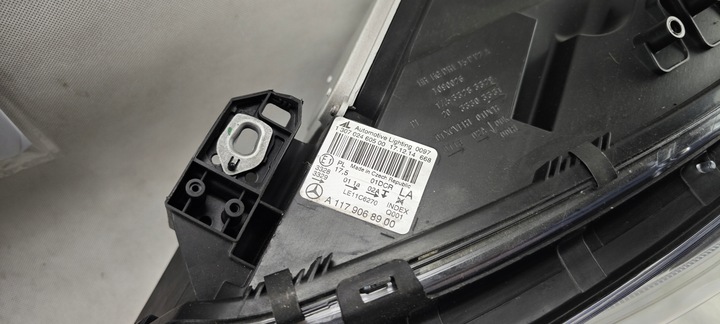 фото №10, Mercedes cla 117 w117 ксенон led левый правые orange некорректируемый лампа a117