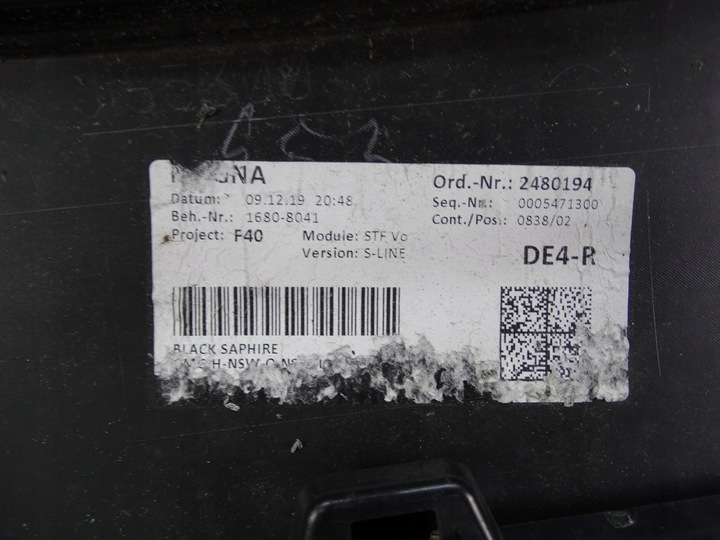 фото №14, Bmw 1 iii f40 sport line 19- бампер перед 7459708