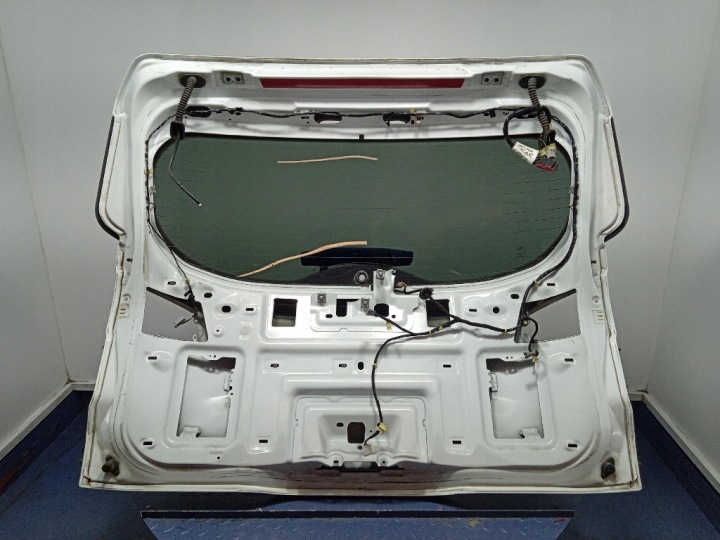 фото №8, Ford s-max mk1 рестайлінг задня кришка багажника заморожений білий