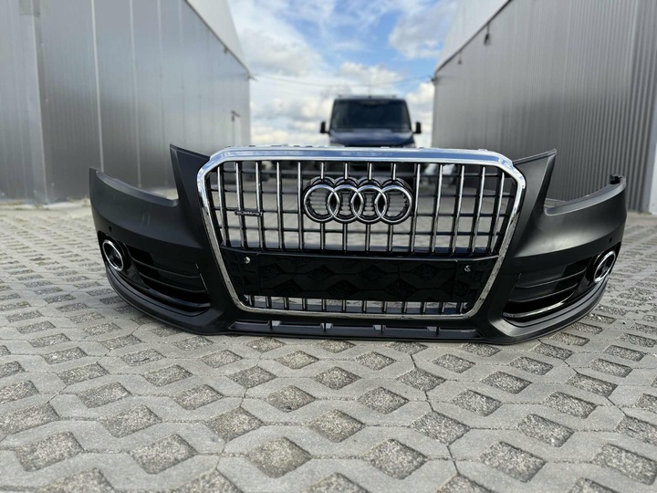 фото №7, Audi q5 i 8r fl рестайлінг бампер перед переднє структура комплектний pdc 2012-18