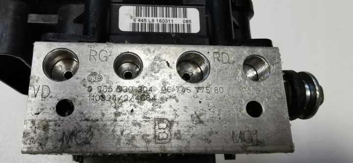 фото №5, Головний гальмівний циліндр abs 0265951738 peugeot 3008 5008 1.6 thp 2.0 hdi