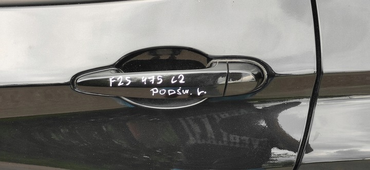 фото №1, Ручка лівий зад задня led bmw x3 f25 475 чорний sapphire