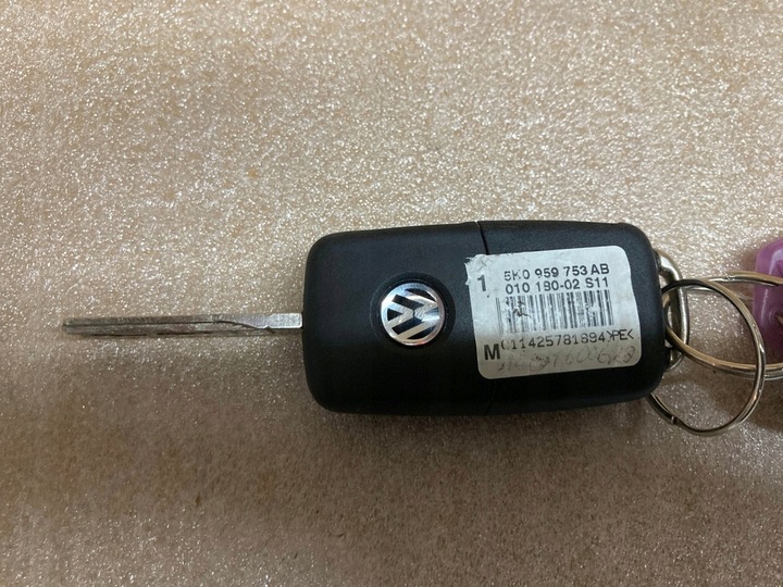 фото №7, Vw beetle 5c ключі замок запалювання замок 5k0837202ad