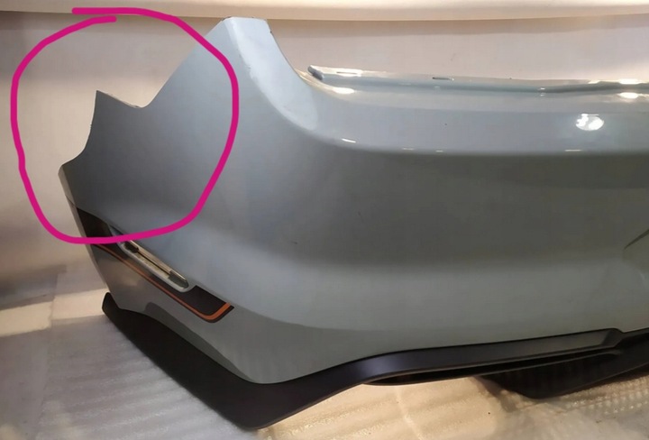 фото №16, Накладка диффузор спойлер зад ford mustang mk6 shelby gt500 kr3v-17f954