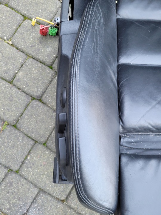 фото №5, Audi a6 c6 s-line сиденье правые электрический с подогревом kubełkowy кожаный