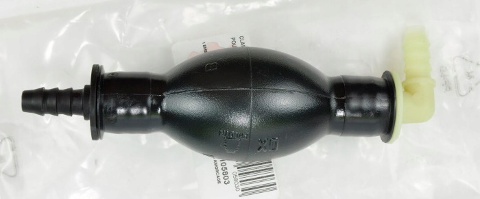 фото №1, Насос пального ручна з клапаном, актуатор турбонаддува 10 mm, вхід пряме вихід кутовий