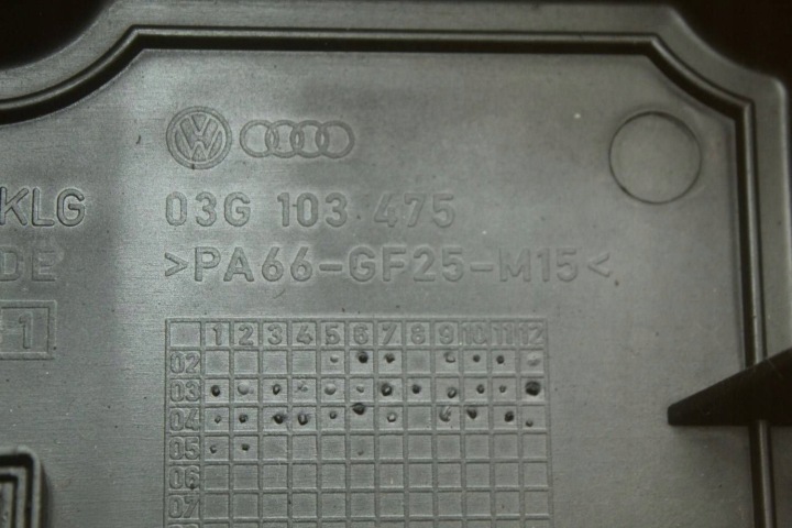 фото №9, Кришка клапанів vw touran i audi seat skoda 2.0 tdi 03g103469n
