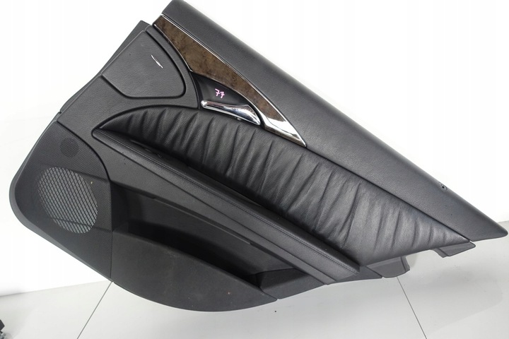 фото №4, Mercedes w211 оббивка двері боковина правий зад задній шкіра