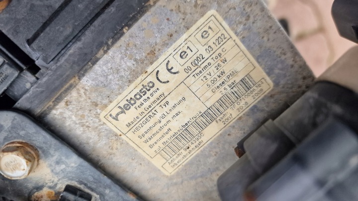 фото №5, Vw transporter t5 отопление стояночный вебасто 7h0815071f