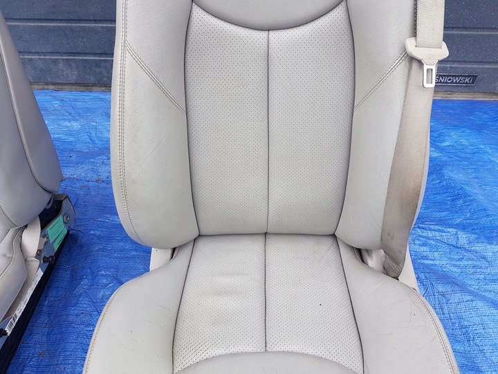 фото №10, Mercedes sl r230 w230 комплектные сиденья левый водителя правые пассажира комплект