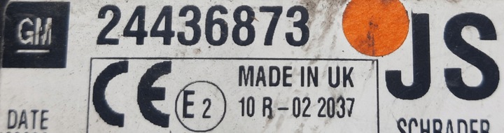 фото №3, Модуль давления kół opel vectra c signum