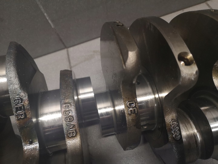 фото №7, Wał коленчатый вкладыши gł a6 c6 3.0 tdi bmk 059101ab