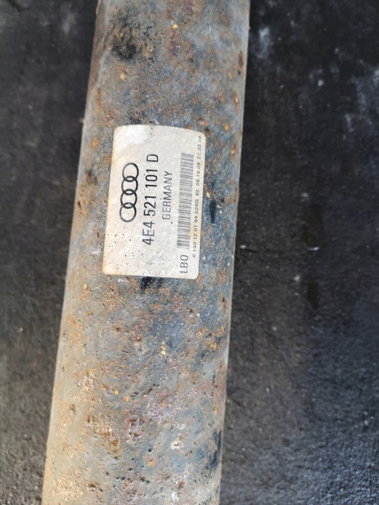 фото №9, Wał приводной audi a8 d3 4.2 fsi длинный 4e4521101d