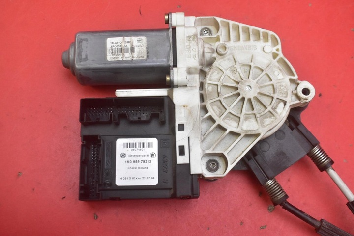 фото №6, Подъемник стекла левый перед eu 1k0959793d seat altea 1 i 04-09