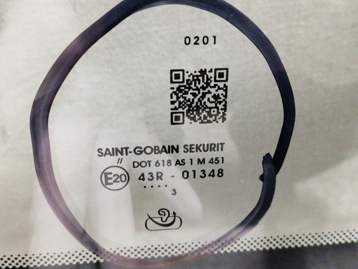 фото №2, Стекло передняя citroen jumpy 2016- акустический