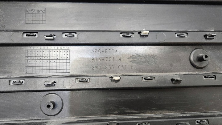 фото №6, Решітка радіатора решітка audi a4 b9 s4 8w0853651h