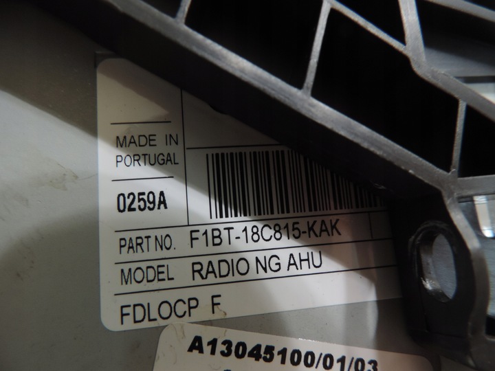 фото №15, Радіо навігація ford focus mk3 рестайлінг f1bt18c815kak